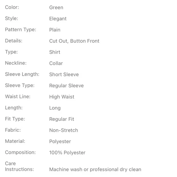 Button front ruched detail cut out shirt dress - Picture 5 of 6